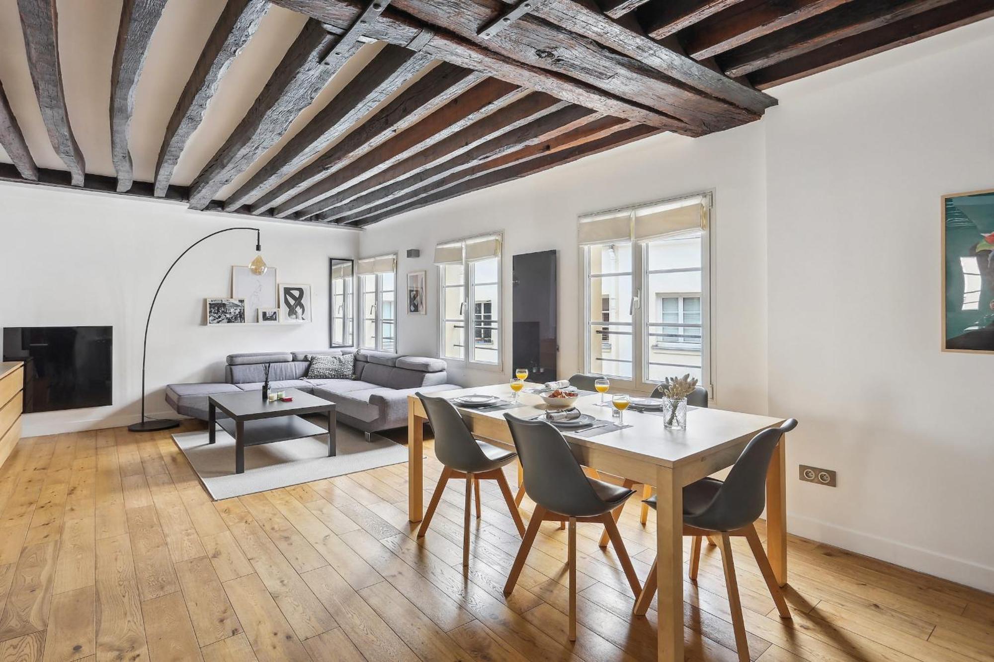 Les Halles & Le Marais - 2Br - Cityapartmentstay Париж Экстерьер фото