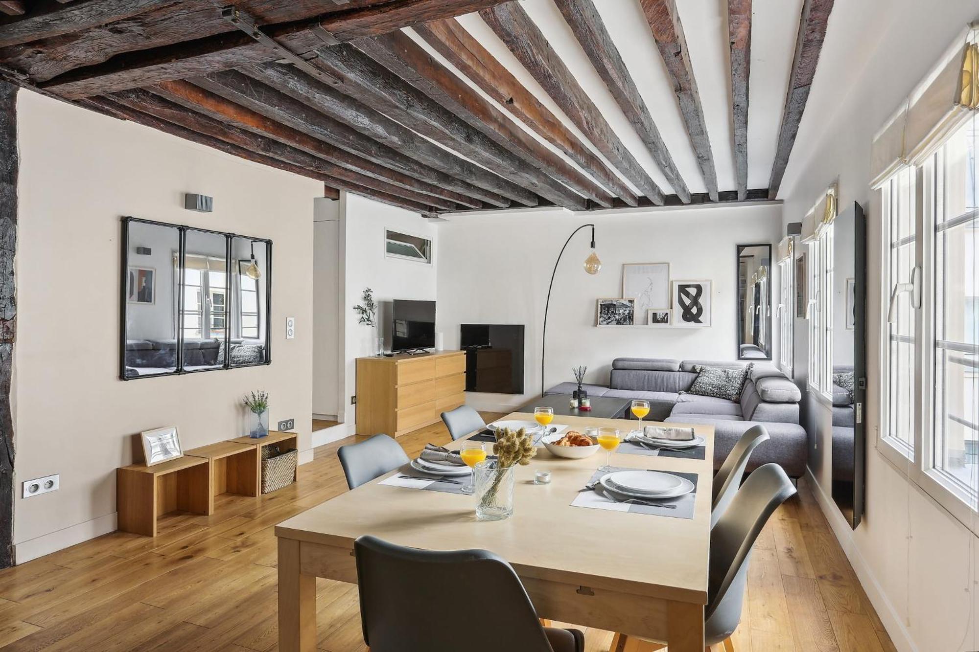 Les Halles & Le Marais - 2Br - Cityapartmentstay Париж Экстерьер фото